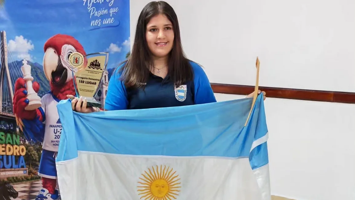WFM Karen Nerina Gaite, campeona del Panamericano U20 Femenino 2026